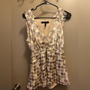 Small BCBGMaxAzaria Sleeveless Blouse